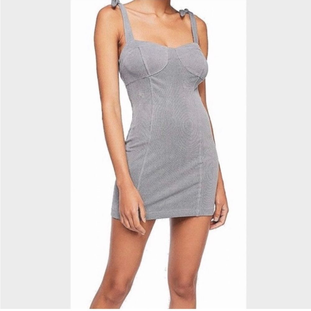 Free People Something 'Bout You Terra Cotta Tie Sleeve Slip Dress- Size XS